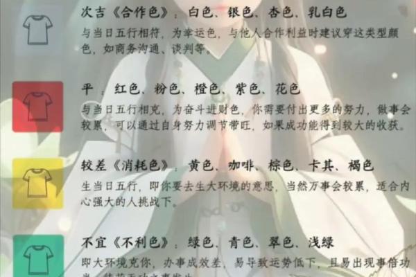 五行穿衣10月9日(2021.10.9日五行穿衣)