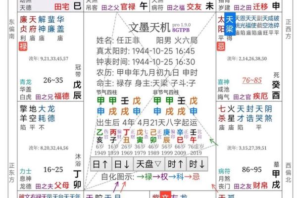 2025年4月11日子时女命紫微斗数全解盘